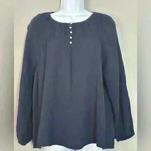 NYC Trends Blue Gauze Women's Blouse (303)